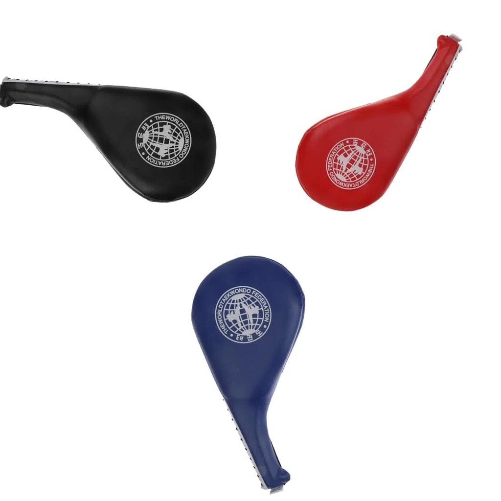 1pcs Cible Raquette de Frappe et Coup de Pied pour Entraînement Karaté Taekwondo - Noir, 420 x 280 x 45mm