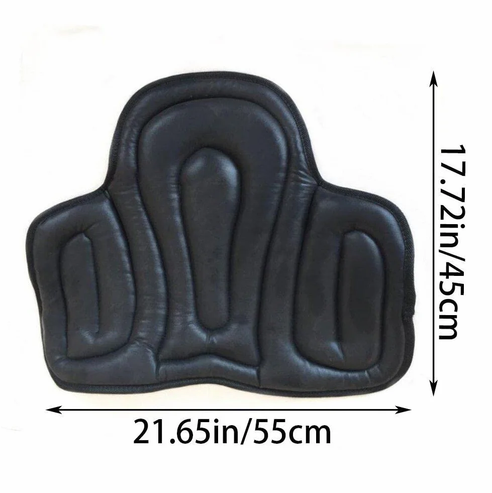Wudaizhi Tapis de Selle pour Cheval - Coussin amortissant Les Chocs pour l'équitation - Coussin d'amortissement pour Selle - pour l'équitation équestre - Noir