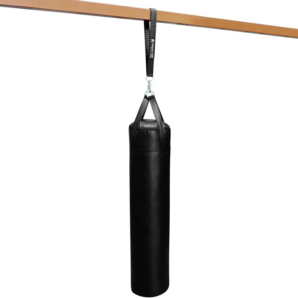 Meister Crochet de Sac Robuste avec Sangle de Serrage, Support pour Sac de Frappe, Boxe et MMA