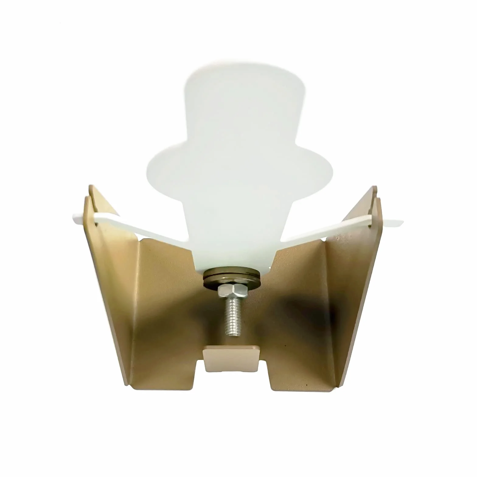 Atflbox Lot de 2 cibles d'entraînement de tir en métal pour réinitialisation des Pistolets Airsoft Pistol BB, Convient pour l'extérieur et l'intérieur(Verre)