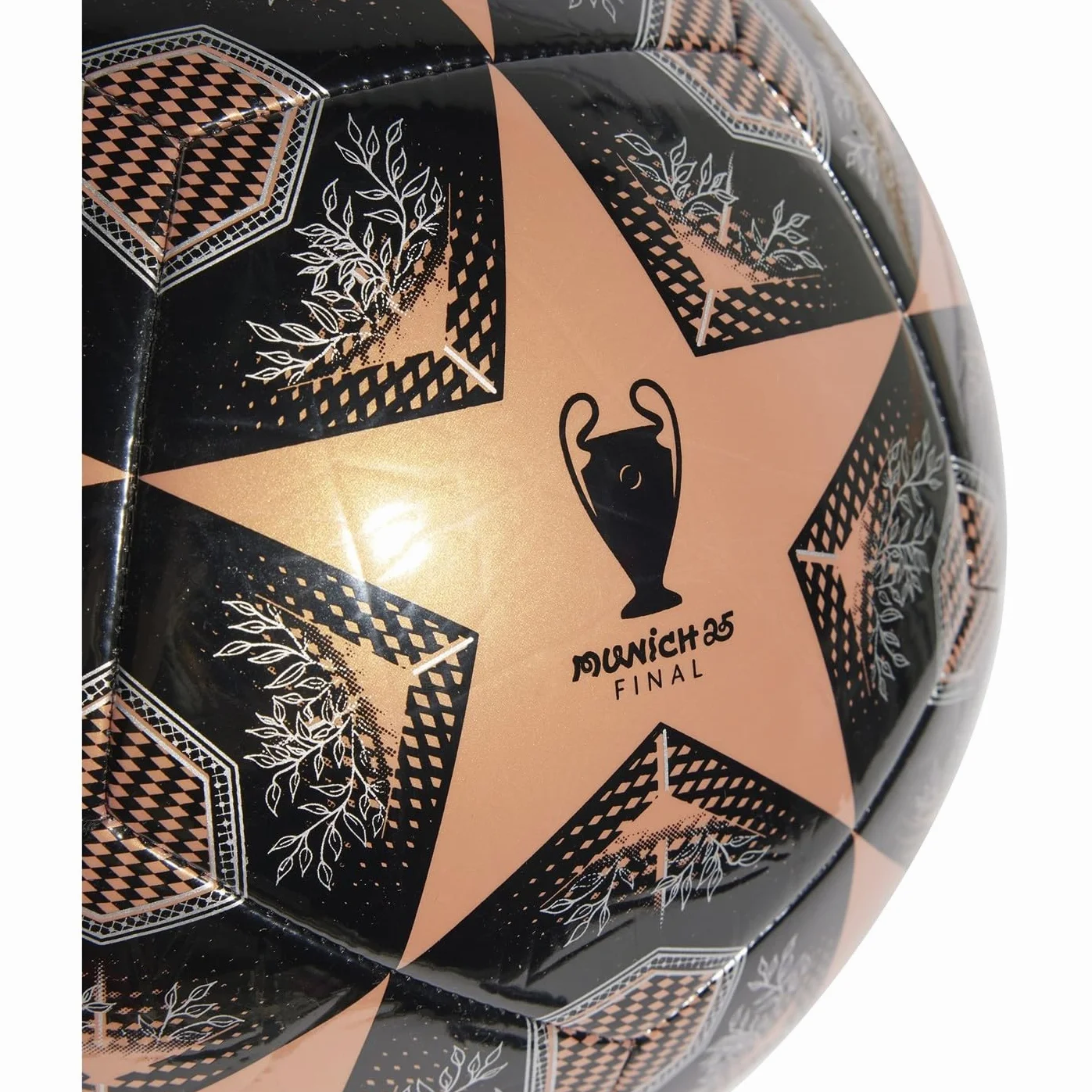Adidas UEFA Champions League Club JH1285 Ballon de Football, Unisexe, Noir, 4 EU