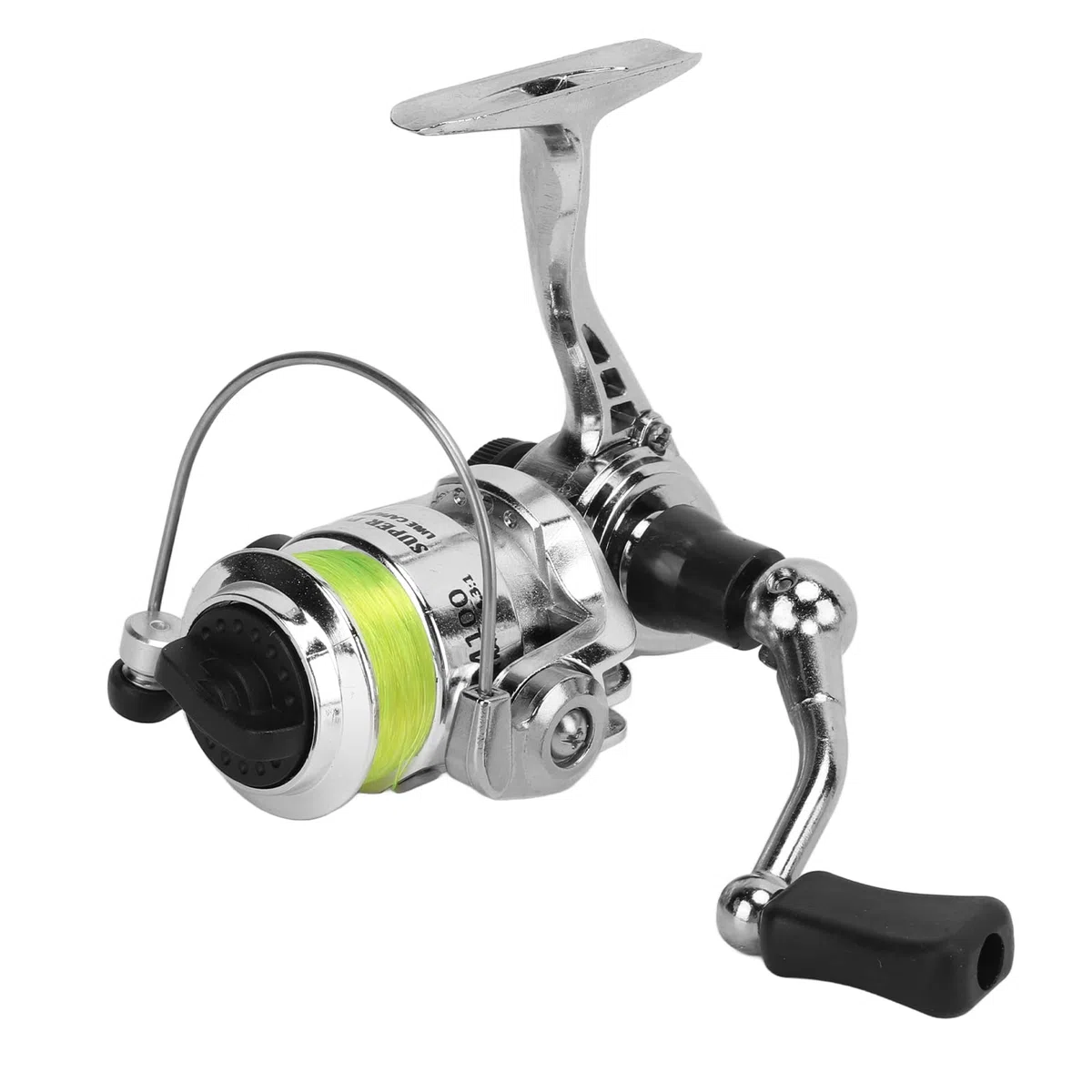 Mini Canne à pêche en Forme de Stylo avec Moulinet, Canne rétractable de Poche Portable pour Les Amateurs de pêche