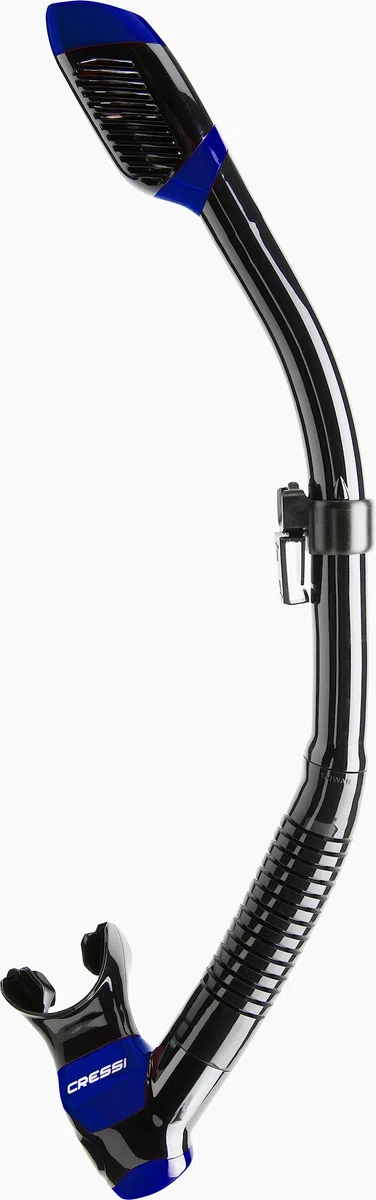 CRESSI Supernova Tuba Dry avec Valve et Splash Guard, Tuba Sec pour Plongée, Snorkeling et Apnée, Embout en Silicone avec Valve de Purge et Fixation Rapide, Adulte Unisexe