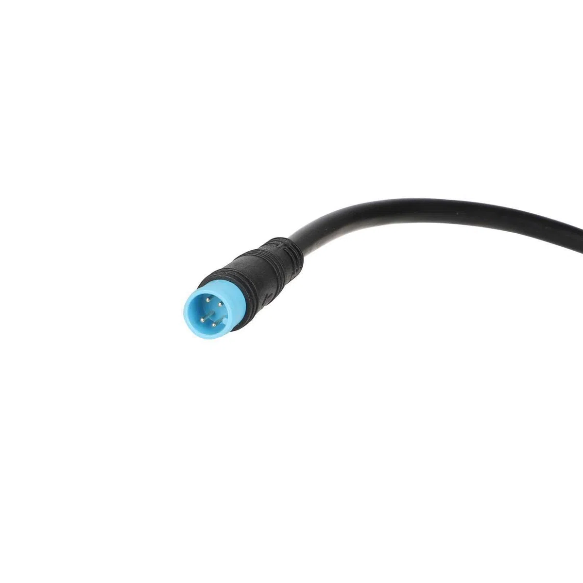 F Fityle Manette à 4 Broches pour Vélo Électrique, avec Système de Verrouillage, Accélérateur à Pouce Remplacement Direct, Installation Facile, Compatible la Plupart des Vélos
