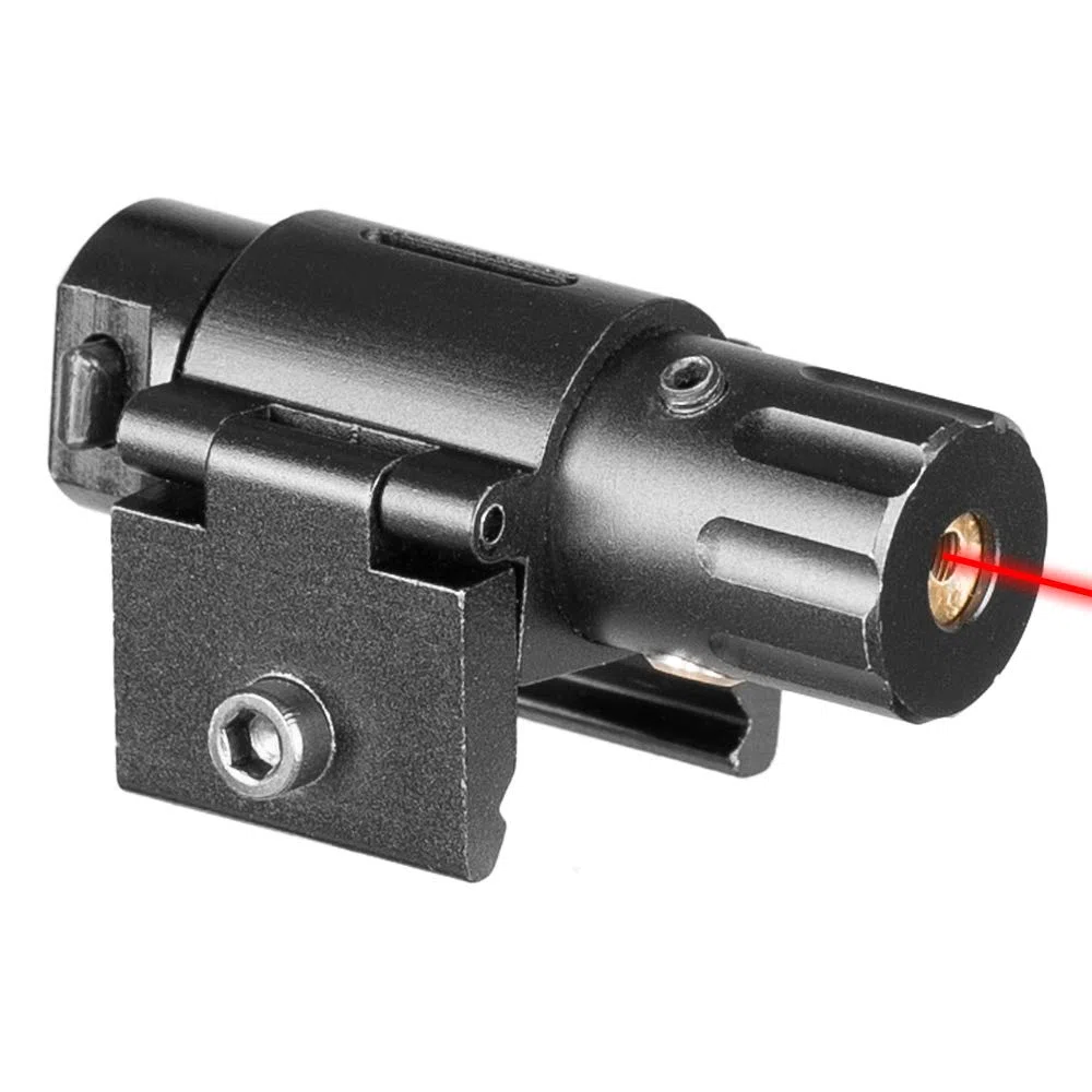 ACEXIER Chasse Mini Pistolet Laser Rouge Tactique pour Pistolets Weaver Mount Chasse Laser Vue Vert