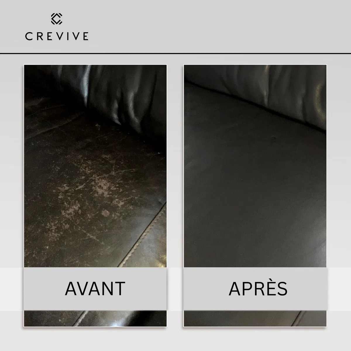 Kit de réparation en cuir Noir 300 ml - Entretien du cuir Voiture - Réparation du cuir Canapé - Réparation de siège auto