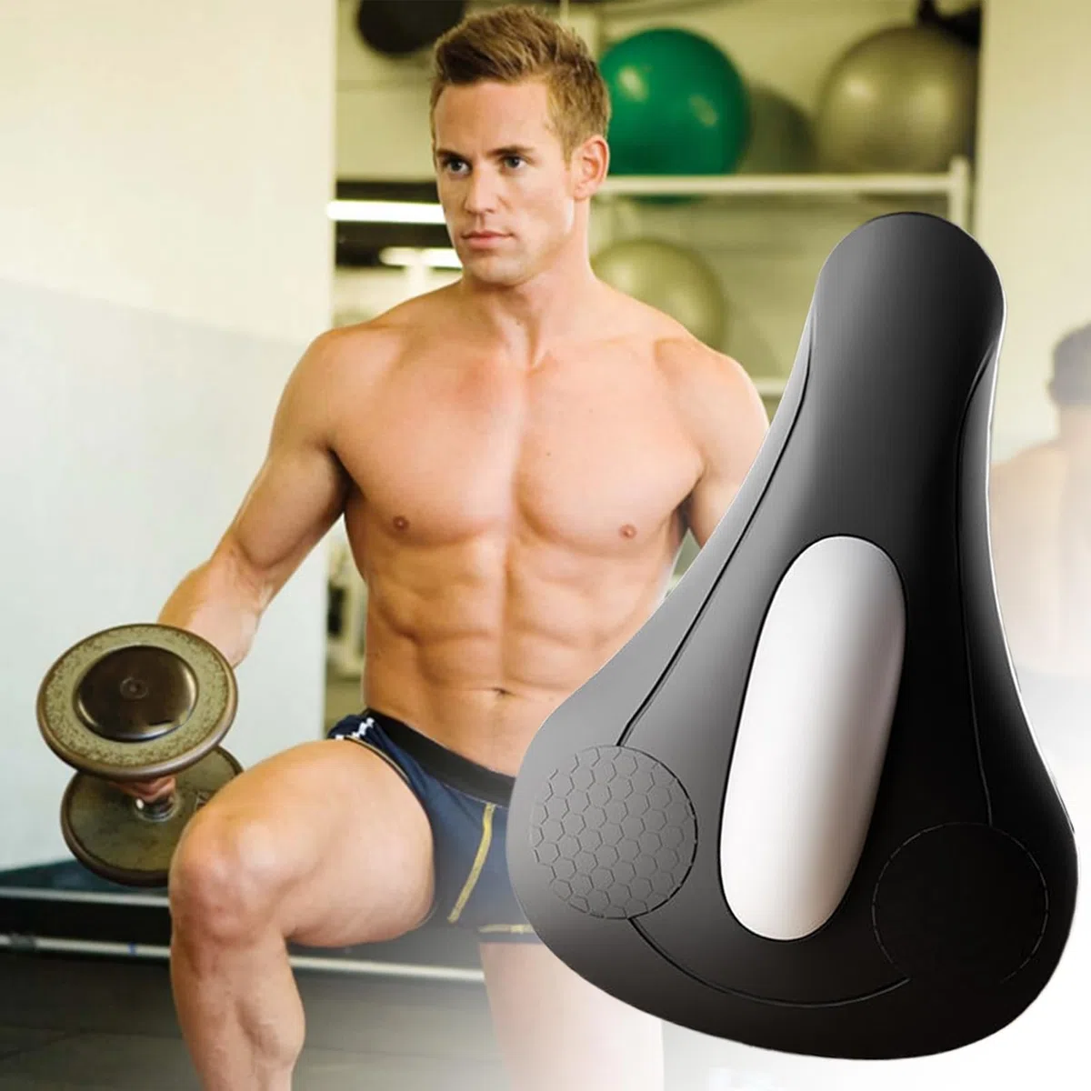 Massageur D'Exercice Du Plancher Pelvien Pour Hommes | Avec 4 Modes De Vibration Rechargeable USB-C Pour Renforcement,Dispositif D'Exercice Pelvien - Pour Maison Gym Bureaux