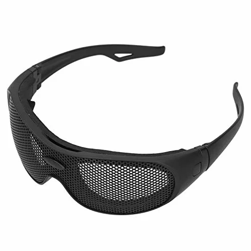 lyrlody Airsoft Lunettes, Lunettes de Protection en Maille pour Airsoft Lunettes Tactiques Airsoft Lunettes de Sécurité Tactiques pour le Jeu de Tir CS Tactique