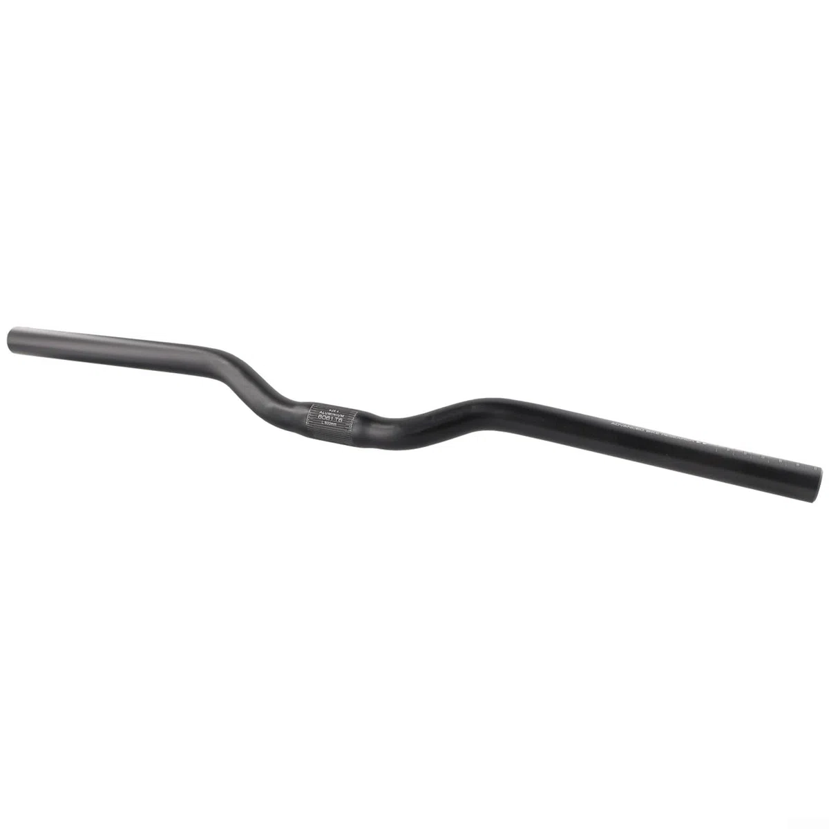 Nouveau guidon en aluminium pour vélo de route, VTT et VTT, 600 mm de hauteur, 25,4 mm de diamètre (mouette)