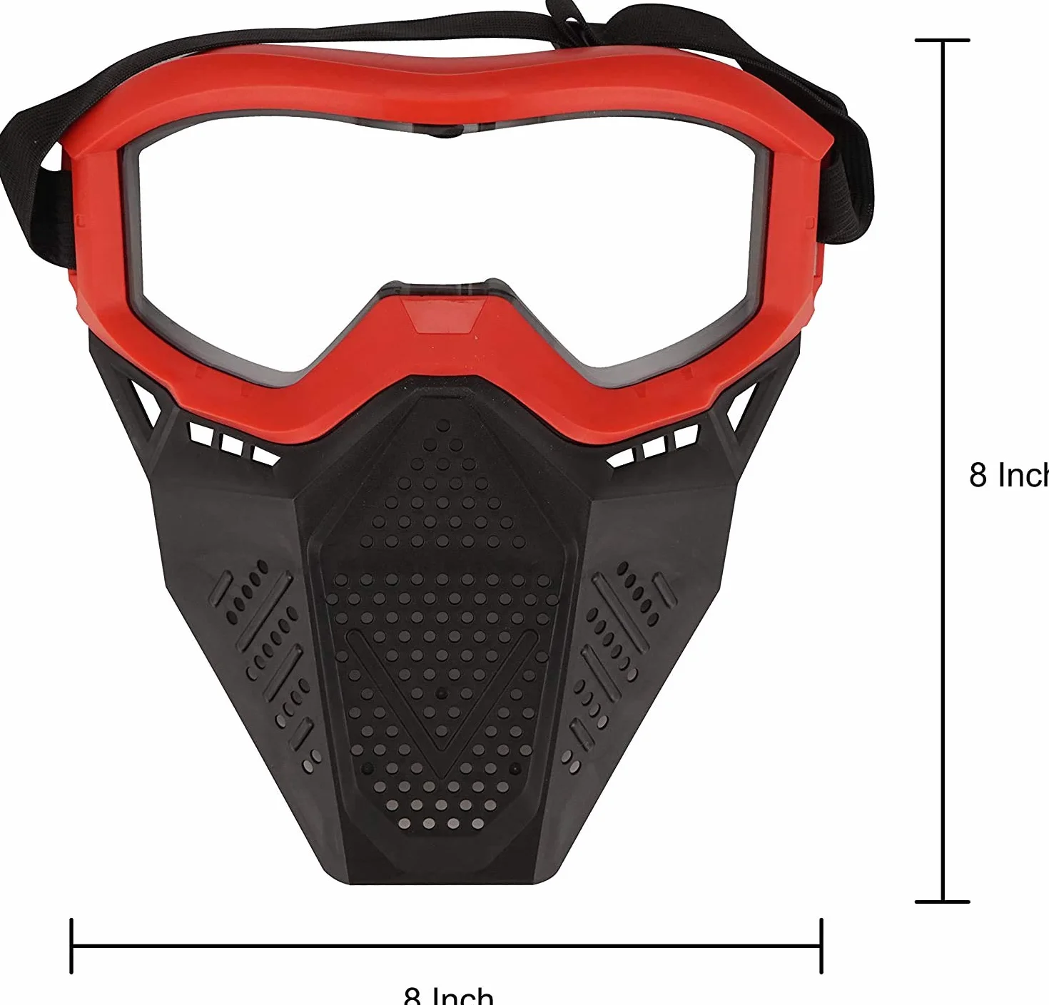 Lot de 2 Masques Tactiques pour Masque Facial Compatible avec Nerf Rival, Apollo, Zeus, Khaos, Atlas, Artemis Blasters Rival Mask