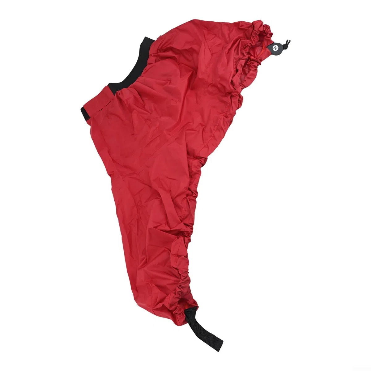 Jupe de pont de kayaks imperméable de qualité supérieure pour canoë bateau avec taille réglable, sangle à dégagement rapide, taffetas de polyester 290T (taille M, rouge)