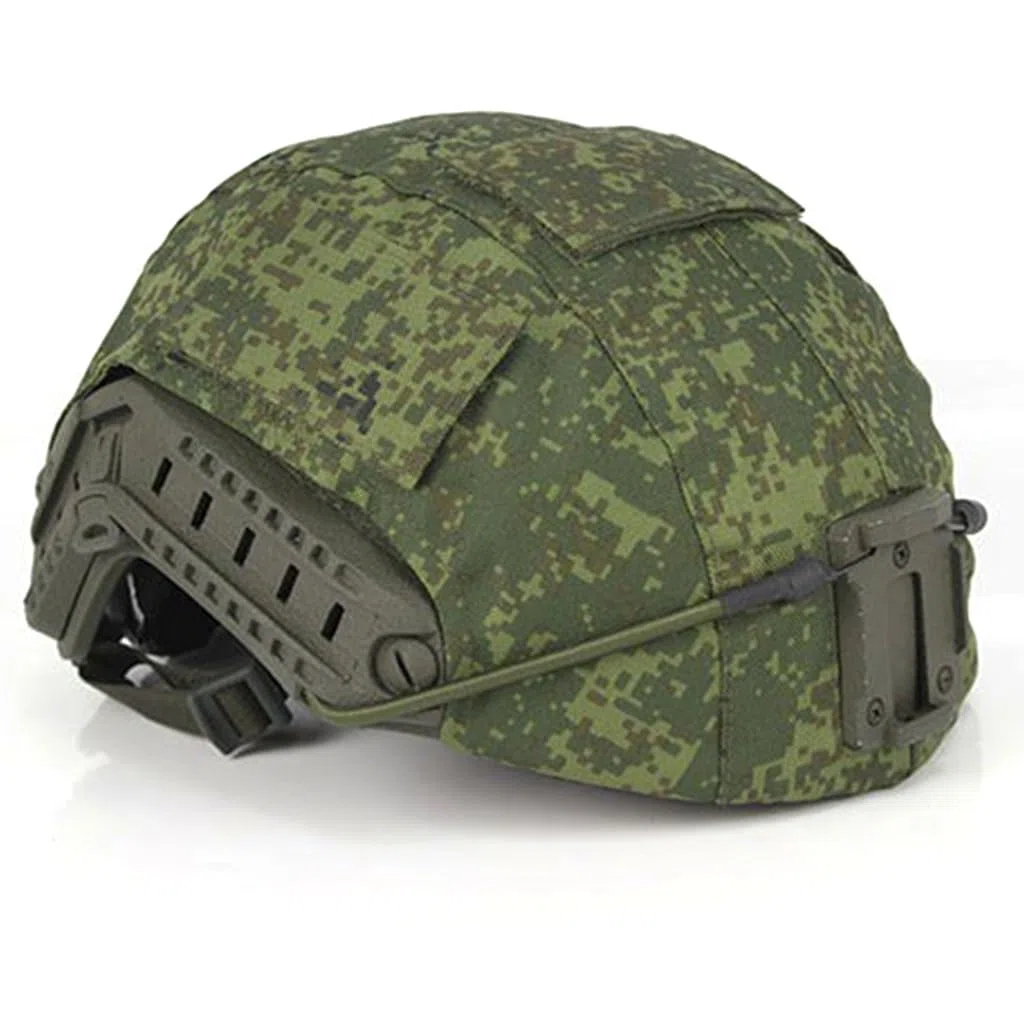 WLXW Housse Casque Tactique Tissu – for Casque Russe Rectangulaire Double Piste, for Chasse, L'airsoft Cosplay