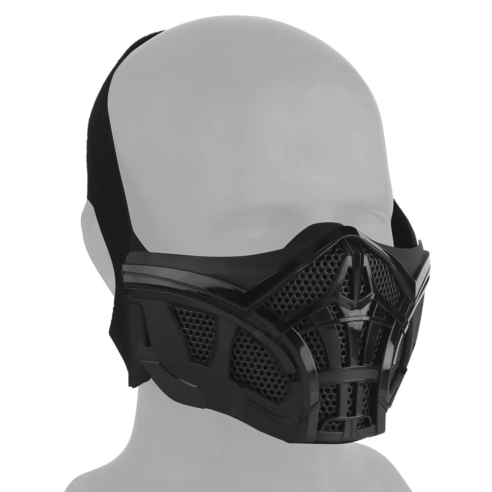 Masques Tactiques de crâne d'airsoft, Plein Visage, Masque de Luxe de Luxe Protection des Yeux pour Halloween Pistolet Paintball Pirates Patriots Jeu CS