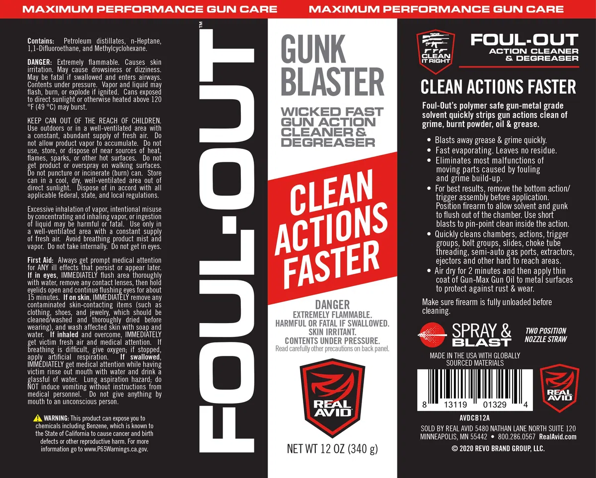 REAL AVID Foul Out Blaster 12 oz