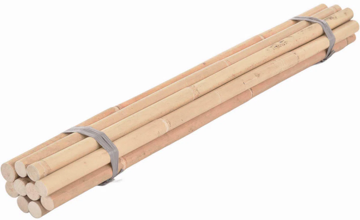 Manau Lot de bâtons en rotin non pelés - Bâtons d'exercice, Arnis pour arts martiaux - Diamètre : environ 22 mm - Longueur : 68 cm