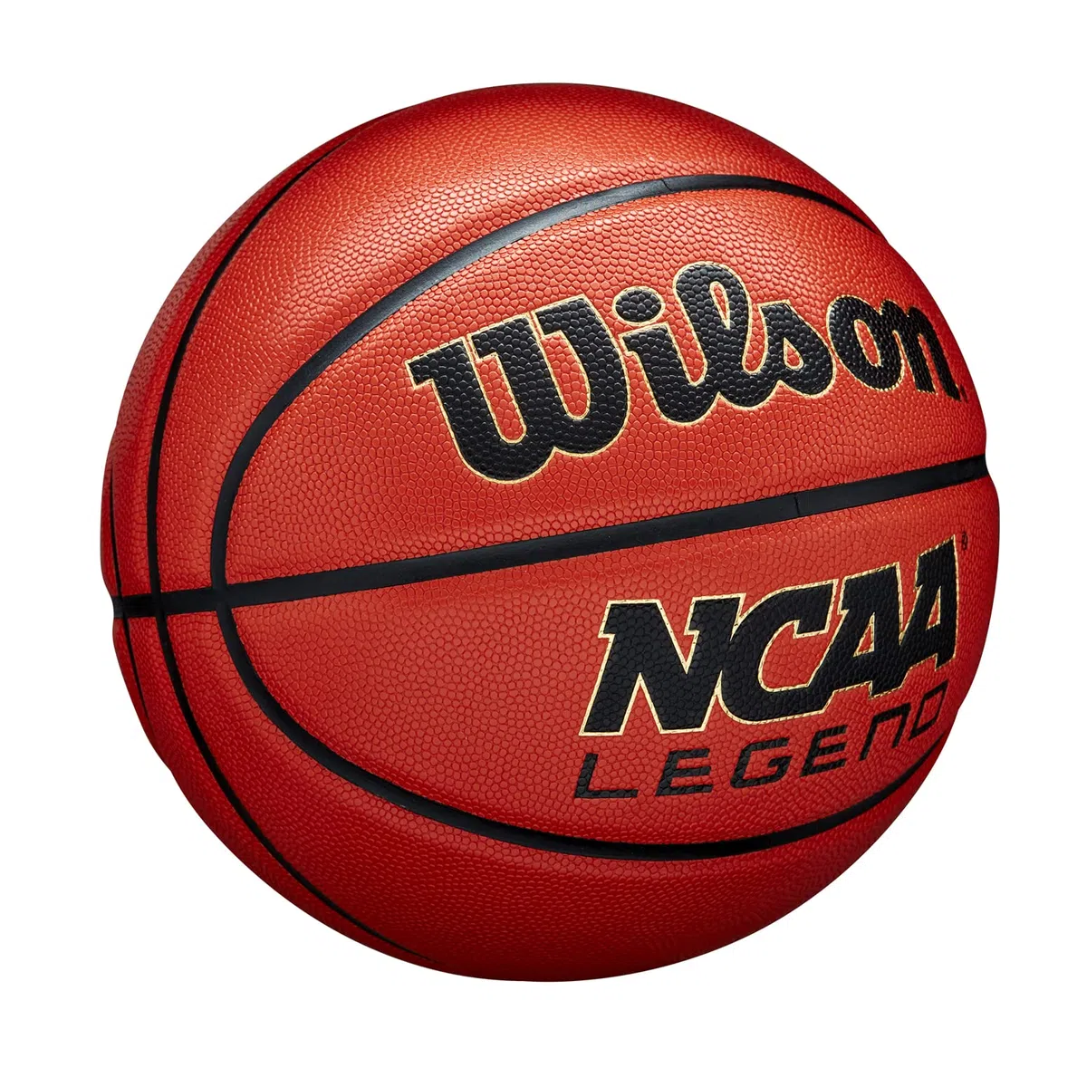 Wilson Basketball NCAA Legend, Cuir mélangé, Basket-Ball intérieur et extérieur