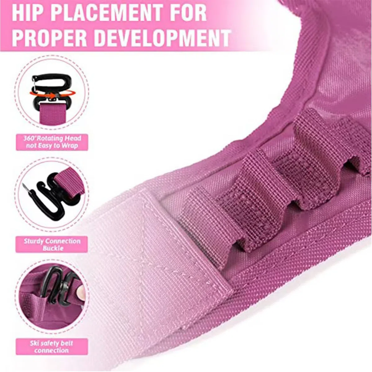 Ceinture d'entraînement de ski pour enfants Harnais de ski pour enfants Ceinture de snowboard Entraîneur de ski Contrôle de la vitesse Ski et Snowboard Ceinture d'entraînement pour et filles