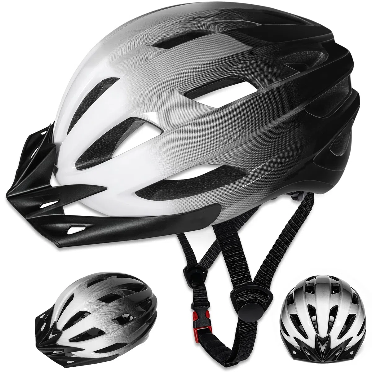 Casques de Protection pour Vélo, Casque de Vélo avec Visière, Réglables Casques de Protection pour Enfants, Casque Velo pour Enfants pour Vélo, Trottinette, Roller et Cyclisme