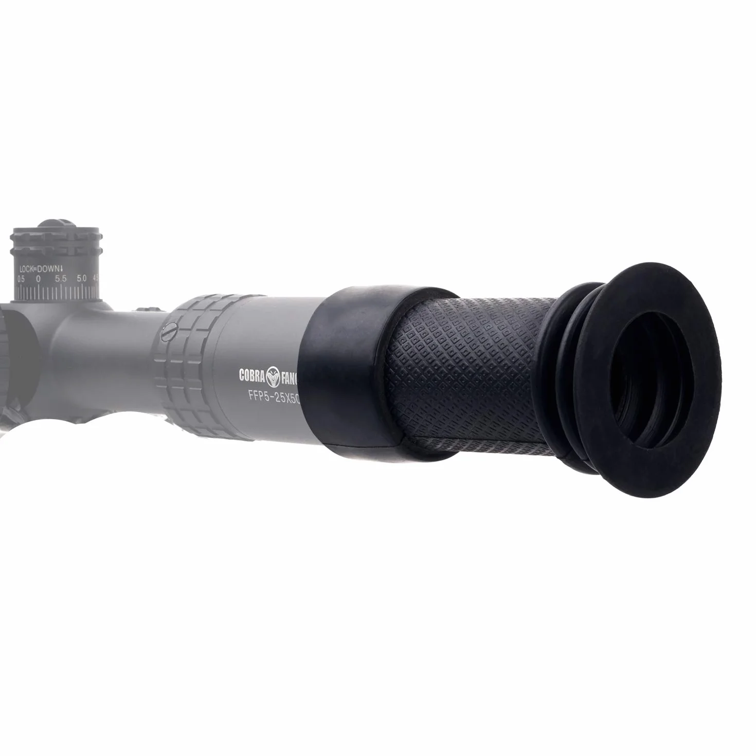 télescope oculaire Espion Airsoft Couvre il en Caoutchouc Prolongateur de recul 40-43.5mm Flexible d'illeton Visière Antichoc Lunette de visée pour la Chasse