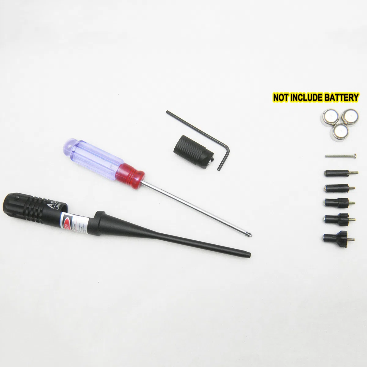 Kit de visée Laser Tactique à Pois Rouges pour Fusil de Calibre 0,22–0,50