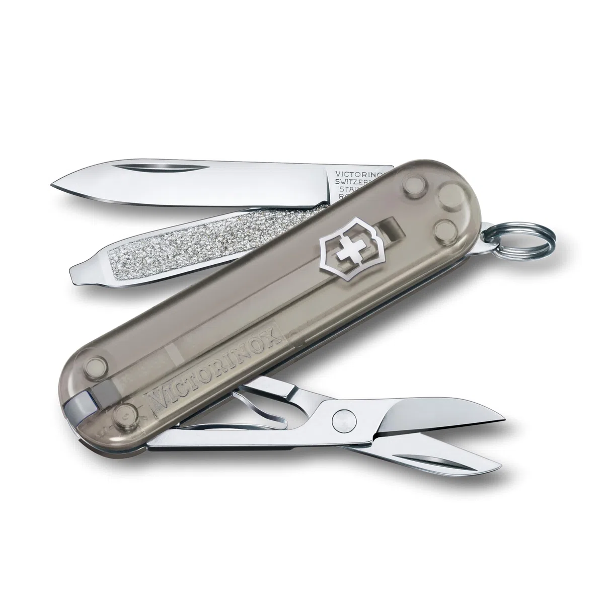 Victorinox, Classic SD, Couteau de Poche Suisse, Multifonction, Léger, 7 Fonctions, Petite lame, Lime à ongles, Tournevis 2,5 mm