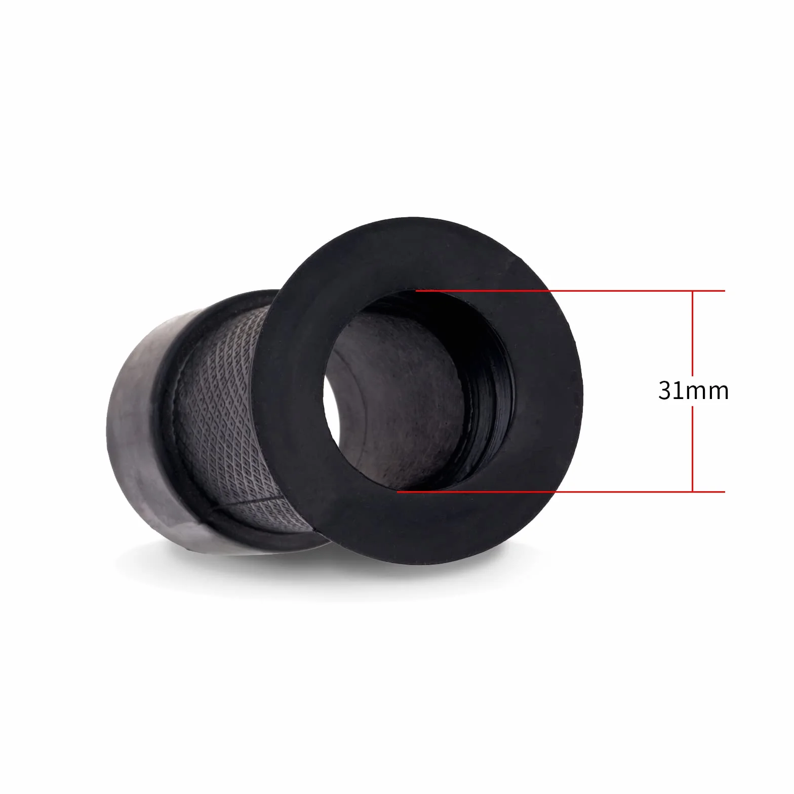 télescope oculaire Espion Airsoft Couvre il en Caoutchouc Prolongateur de recul 40-43.5mm Flexible d'illeton Visière Antichoc Lunette de visée pour la Chasse