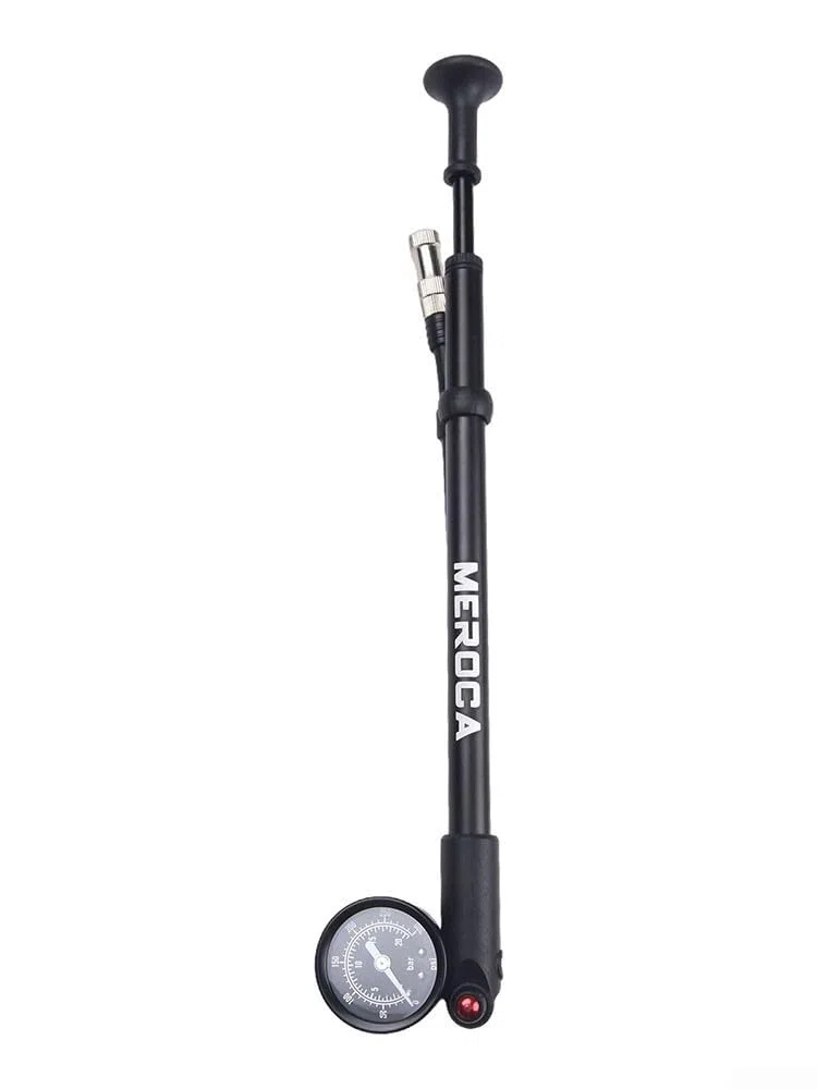 Pompe à haute pression, en alliage d'aluminium - Pompe à suspension portable pour vélo - 300 PSI