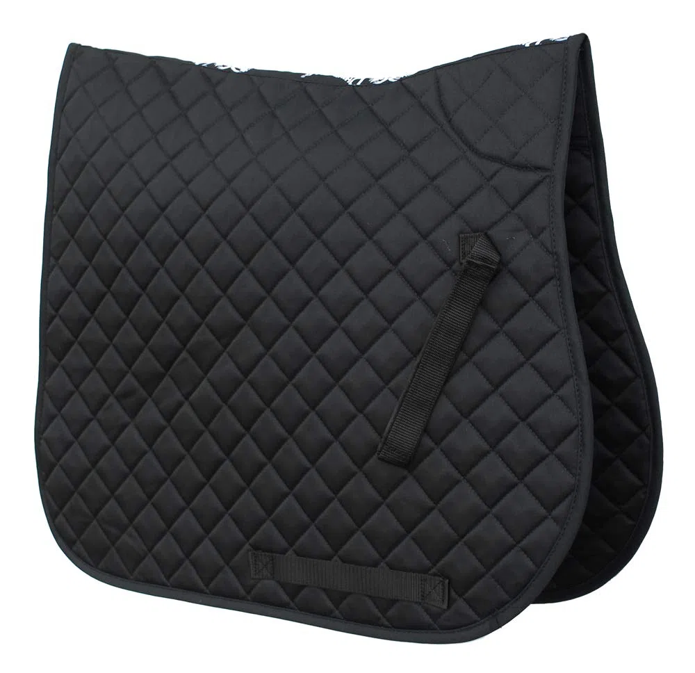 Rhinegold Tapis de Selle matelassé en Coton.