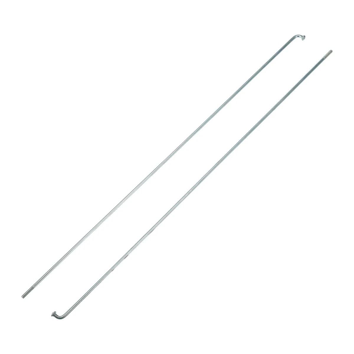 QUARKZMAN 36 Pièces Rayons de Vélo Coudés en J de Calibre 14G avec écrous Argenté 290mm