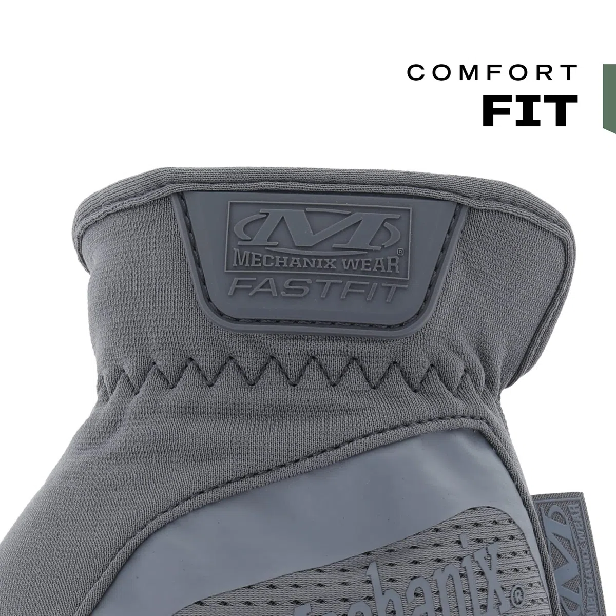 Mechanix Wear - FastFit Wolf Gris Touch Screen Gants (Medium, Gris)