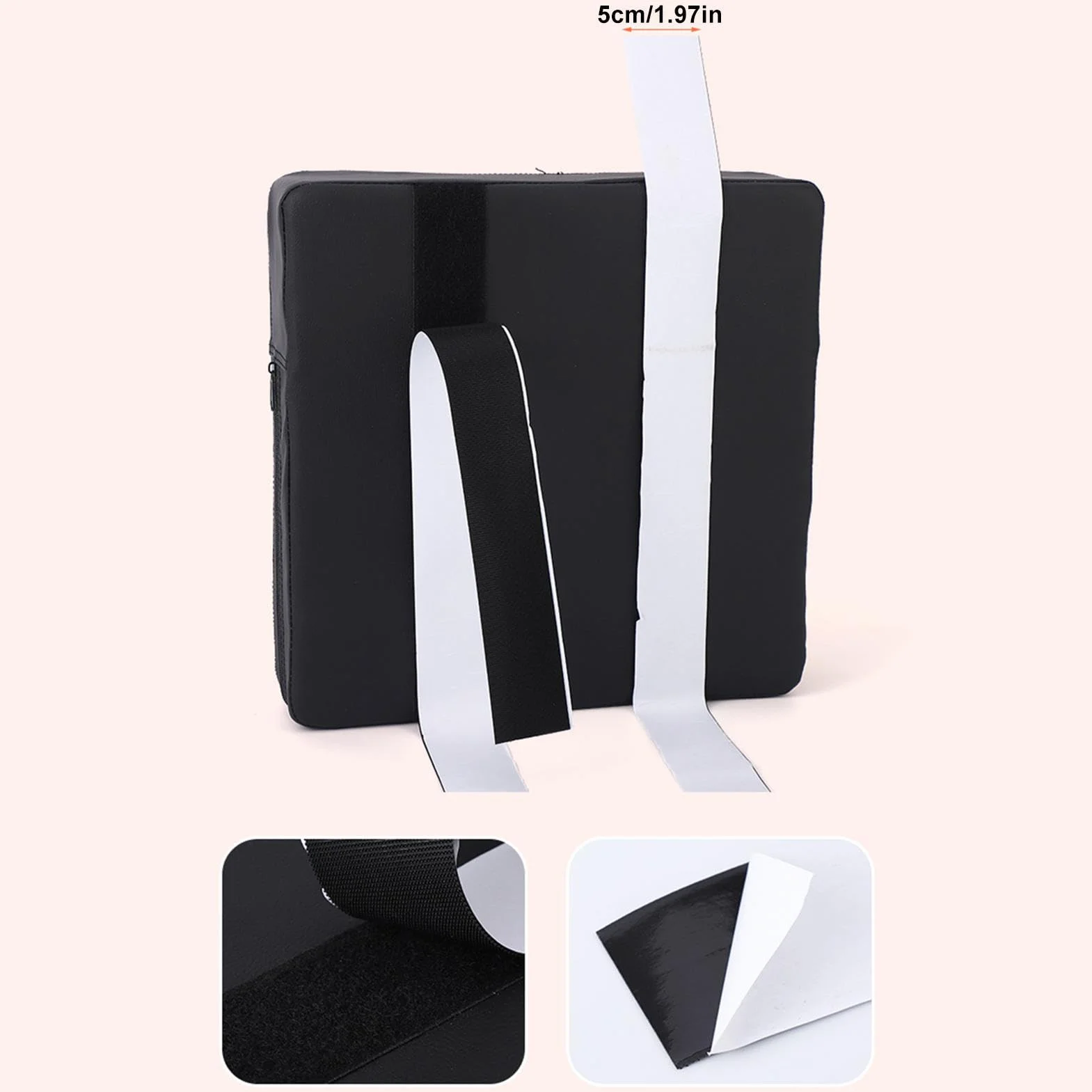 Sac de Frappe Mural | Sac de Boxe Mural en Cuir PU - Tapis de Combat Mural pour Sac de Boxe Mural, Tapis d'entraînement pour équipement de Fitness à Hauteur réglable pour Taekwondo de Boxe