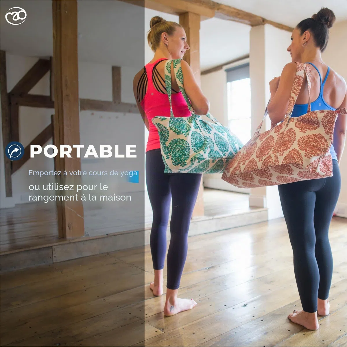 Yoga-Mad Ybagprops Grand Sac de Yoga