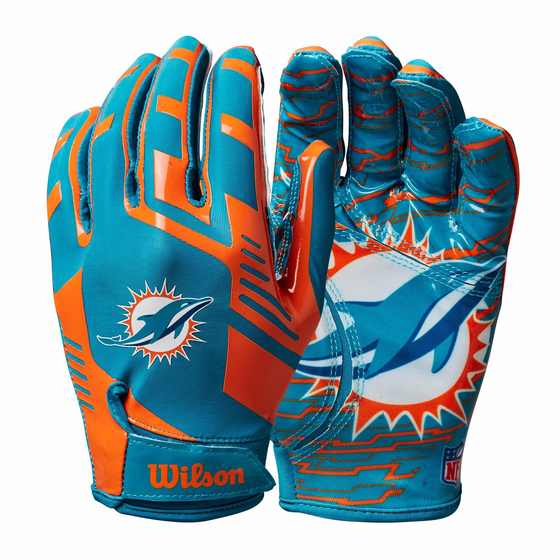Wilson NFL Stretch Fit Fußballhandschuhe