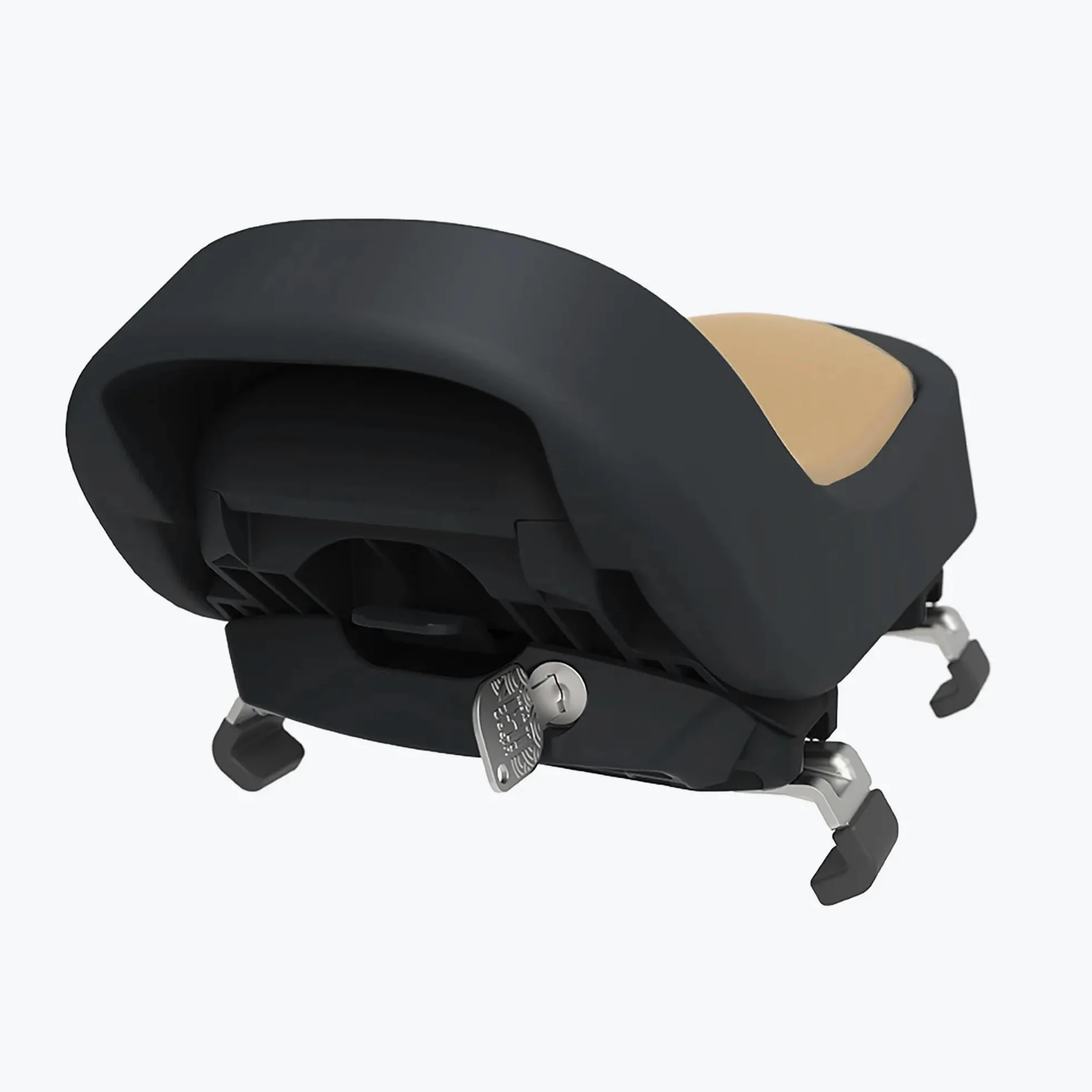 Siège de vélo Urban iki Junior – Montage sous Le Garde-Boue avec Serrure