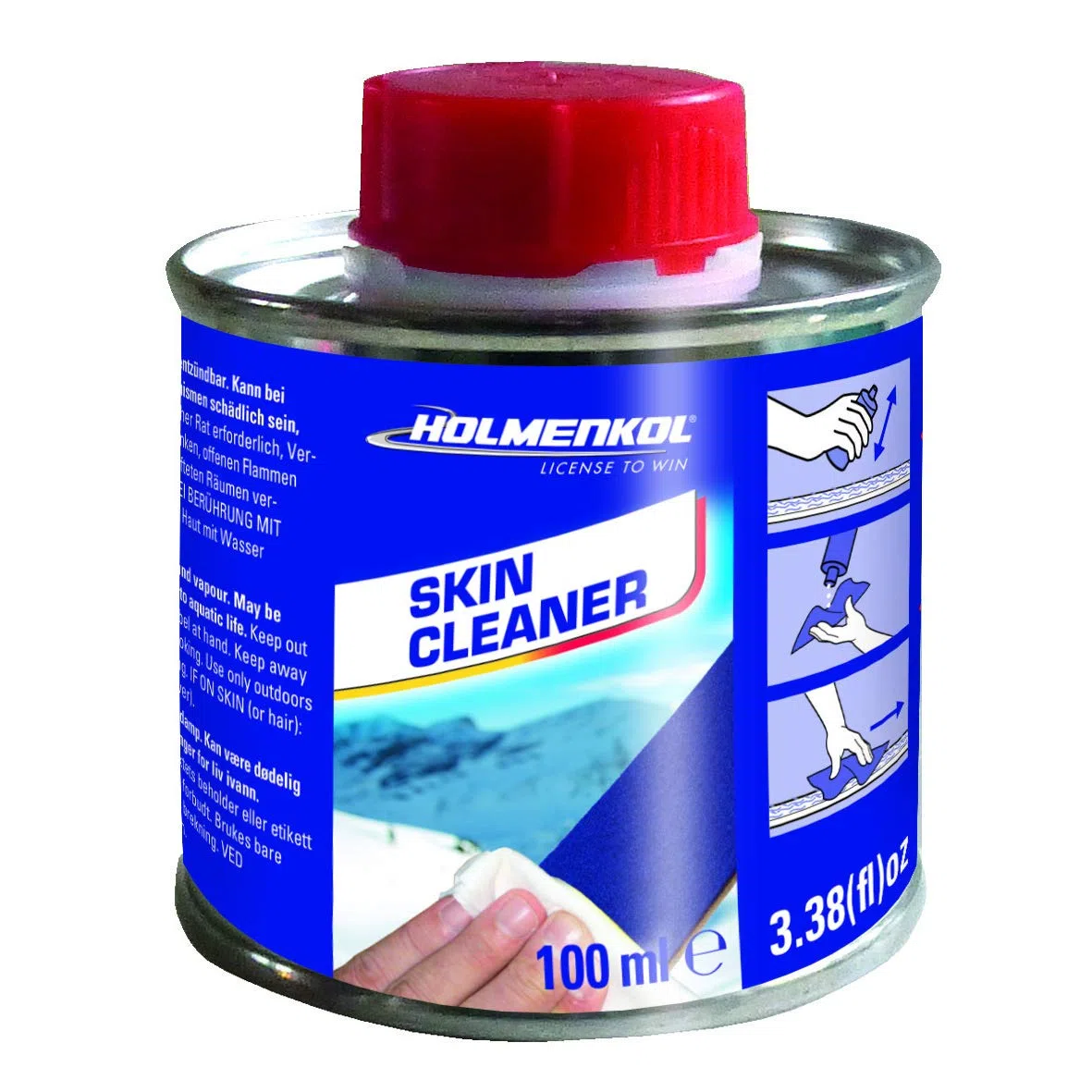Holmenkol Produit pour prendre soin et nettoyer la peau du ski 100 ml