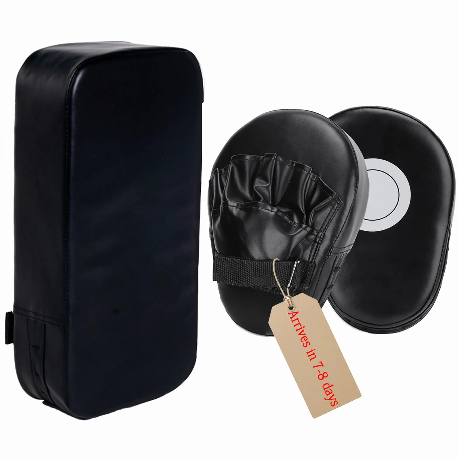 Kit de Pattes d'ours Boxe, Bouclier de Frappe, Bouclier Courbe pour Boxe, Coussin de Frappe, pour Kickboxing, Muay Pattes d'ours, pour Taekwondo Kickboxing Muay Thai Karate