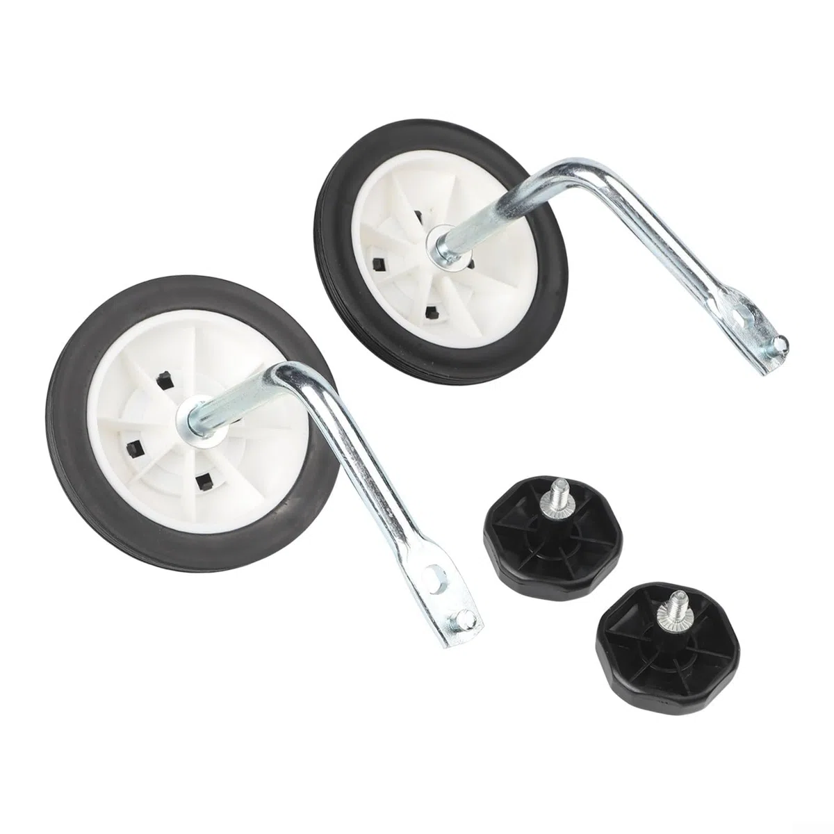Paire de stabilisateurs de vélo 30,5 cm, 35,6 cm, 40,6 cm, roues d'entraînement avec vis, roues latérales pour enfants (pour vélo de 40,6 cm)