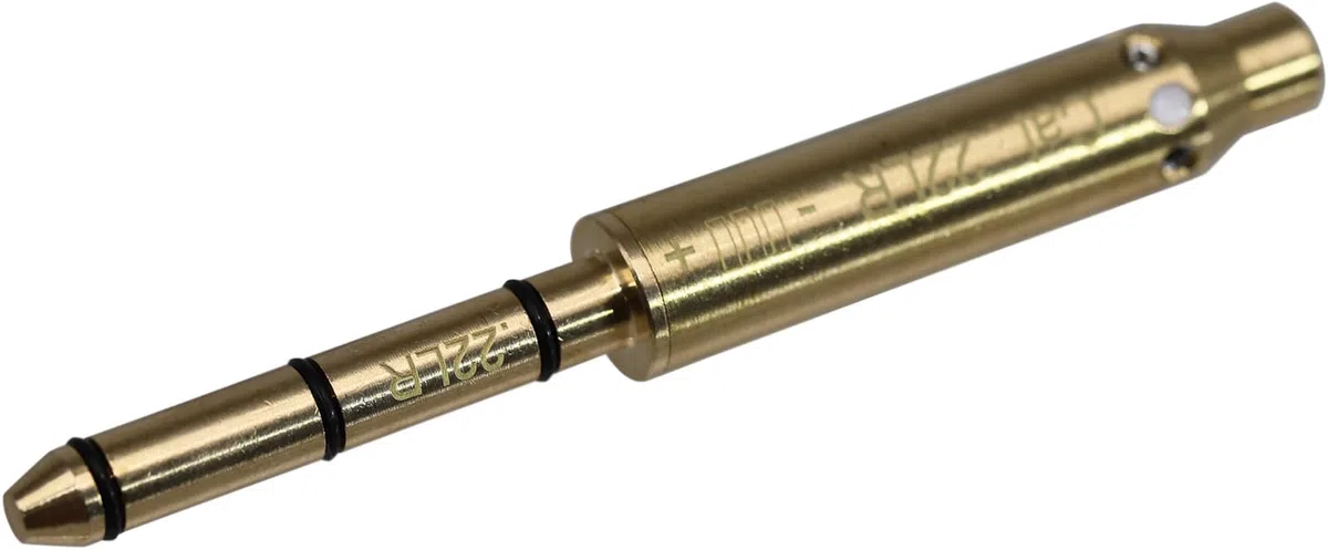 Cal.22LR Visée d'alésage de Canon d'extrémité Cartouche de Point Rouge précise et Facile avec 2 Jeux de Piles