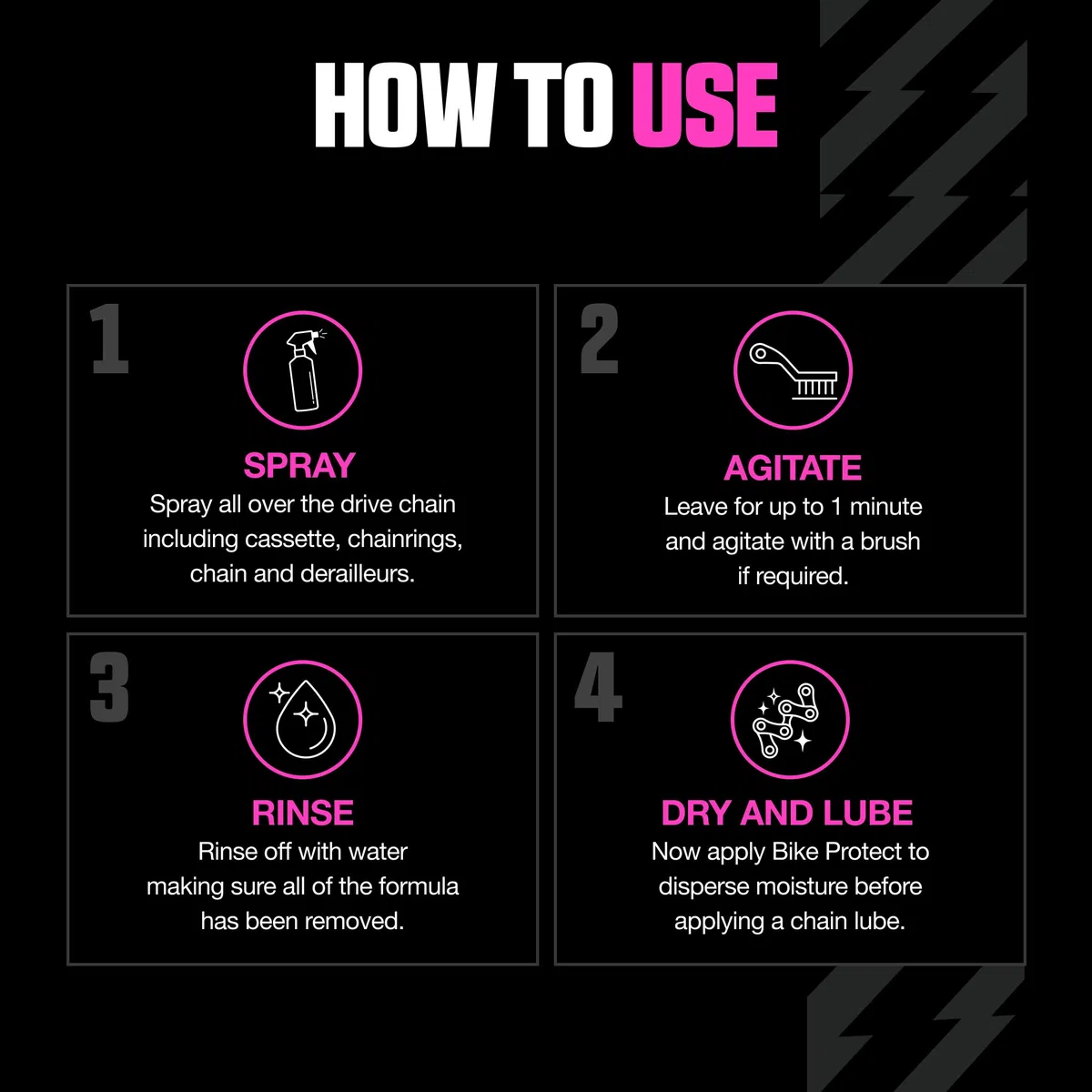 Muc-Off Antriebsreiniger, 500 ML, 295-CT