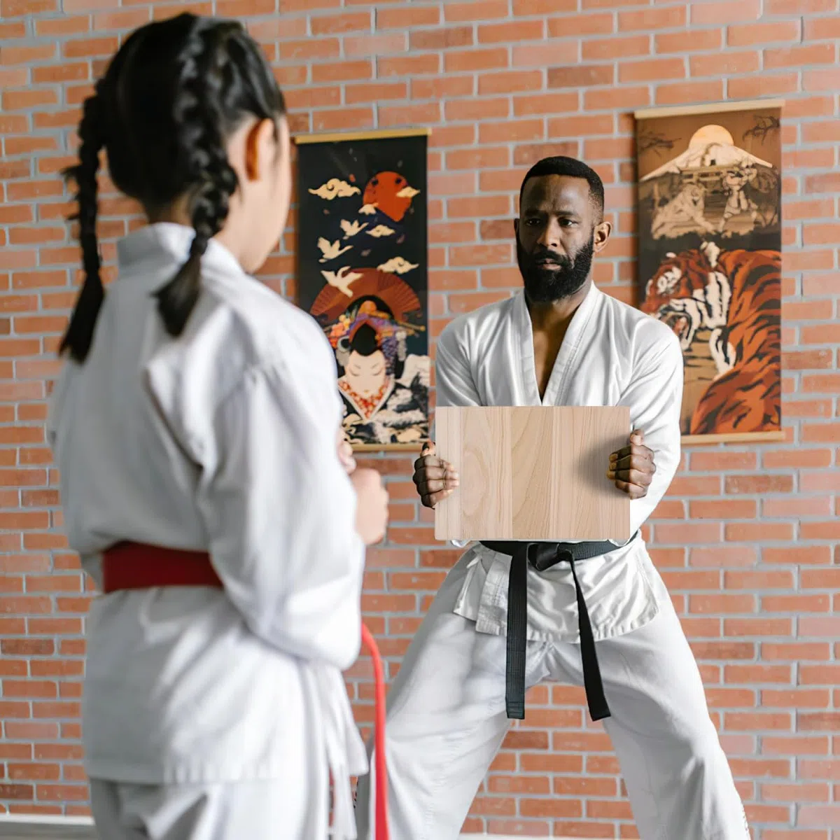 Homoyoyo Lot de 10 planches de freinage professionnelles pour taekwondo en bois - Pour karaté, arts martiaux - Pour enfants et adultes - Équipement de boxe - 0,3 cm