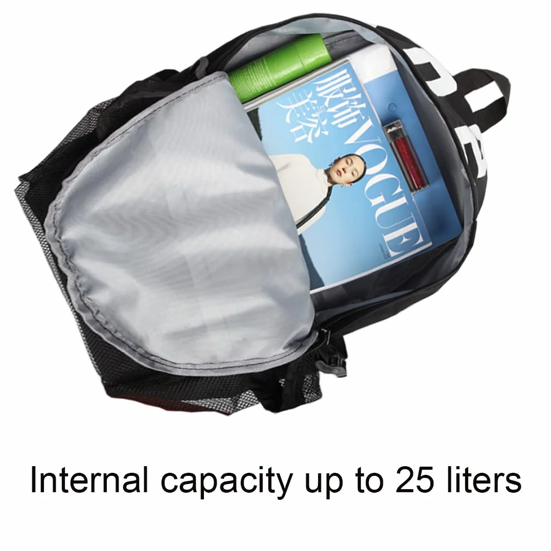 Grand Sac à Dos de Basket-Ball pour Hommes Femmes garçons Filles Jeunes Ballon Volleyball Football Sport Ordinateur avec Compartiment pour balles
