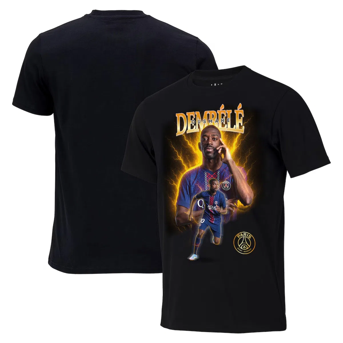 PSG T-Shirt Enfant - Ousmane Dembélé - Collection Officielle Paris Saint Germain