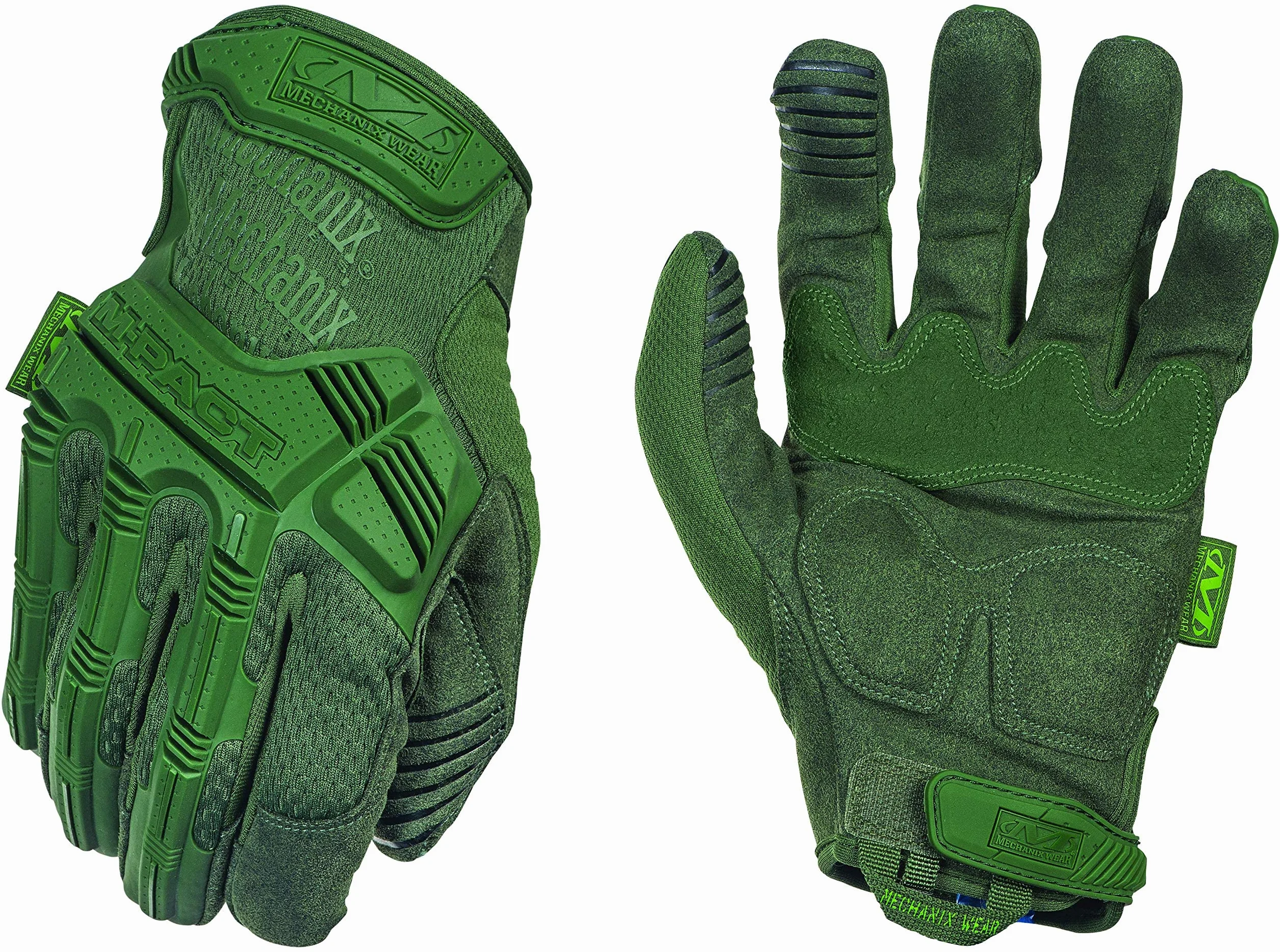 Mechanix Wear - M-Pact Vert Tactical Gants (Large, Vert)