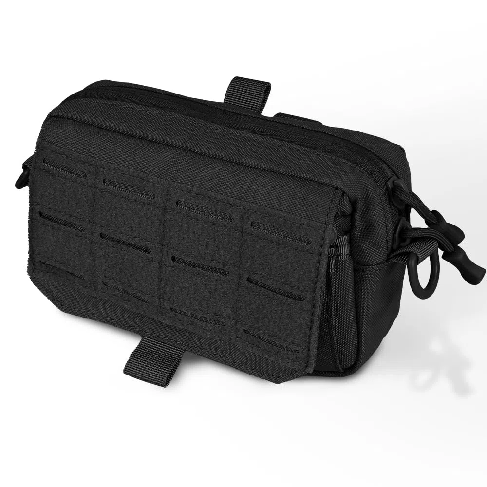 Pochette Tactique Molle, Trousse de Secours étanche en Nylon 1000D, Sacoche Ceinture Militaire pour Gadgets, pour Camping Randonnée Escalade