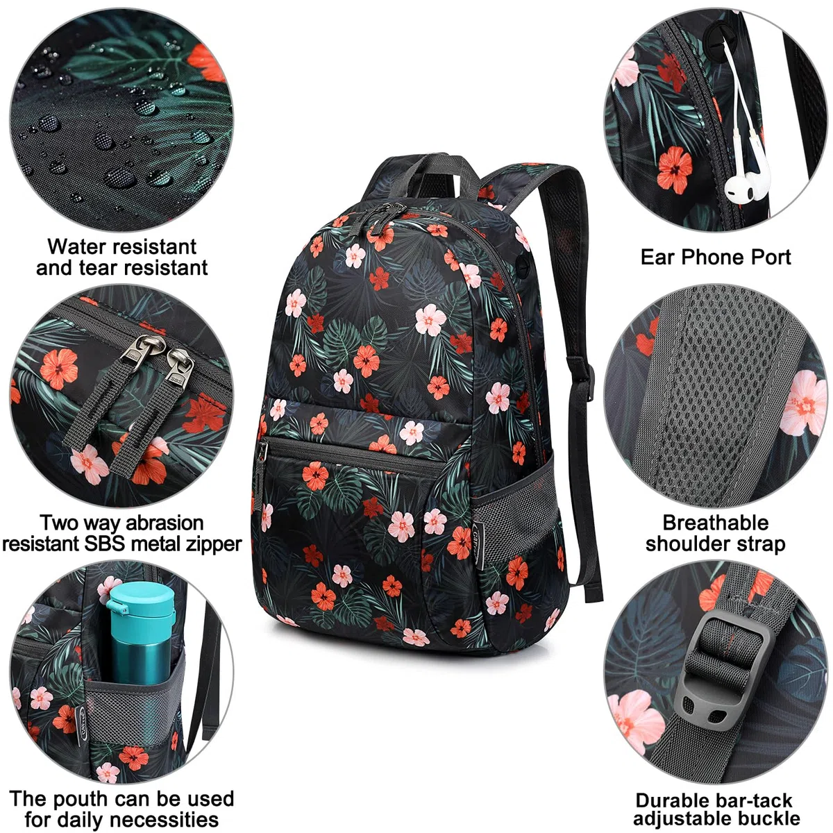 G4Free Sac à Dos Petit 20L Pliable Ultra-Léger Imperméable pour Camping Randonnée Vélo Homme Femme