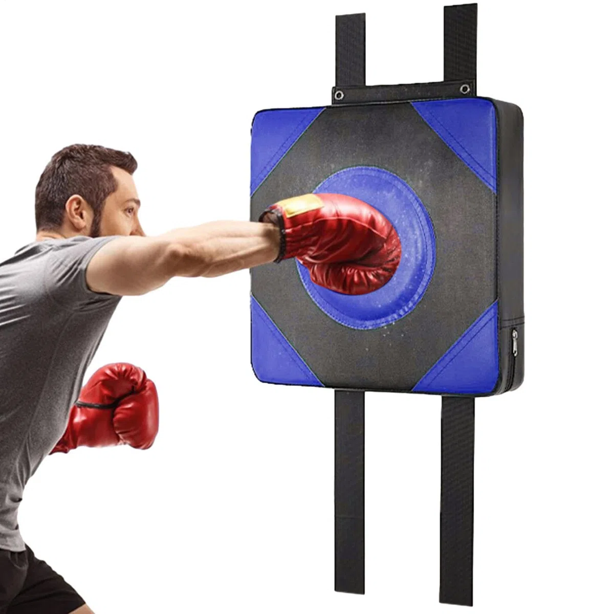 De Boxe | Jeu De Boxe Mur Fixe,Équipement Fitness Cardio Entraînement Adulte Maison Extérieur Gym