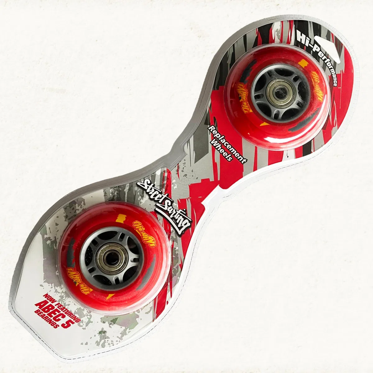 Street Surfing 500190 Lot de 2 Roues avec roulement ABEC 7