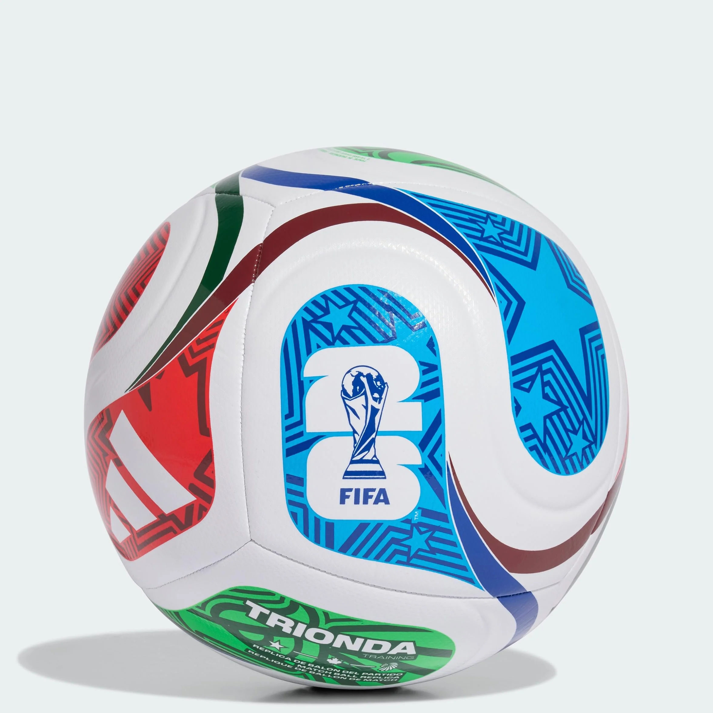 adidas FIFA World Cup 26 Trionda Ballon d'entraînement Unisexe pour Adultes Blanc 36 2/3 EU