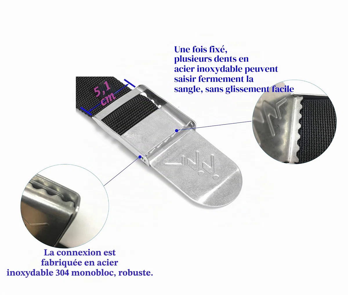 Ceinture de poids de plongée avec 4 poches détachables, boucle à dégagement rapide, poche de plongée + 5 supports de poids, sangle de plongée réglable pour tour de taille de 81 à