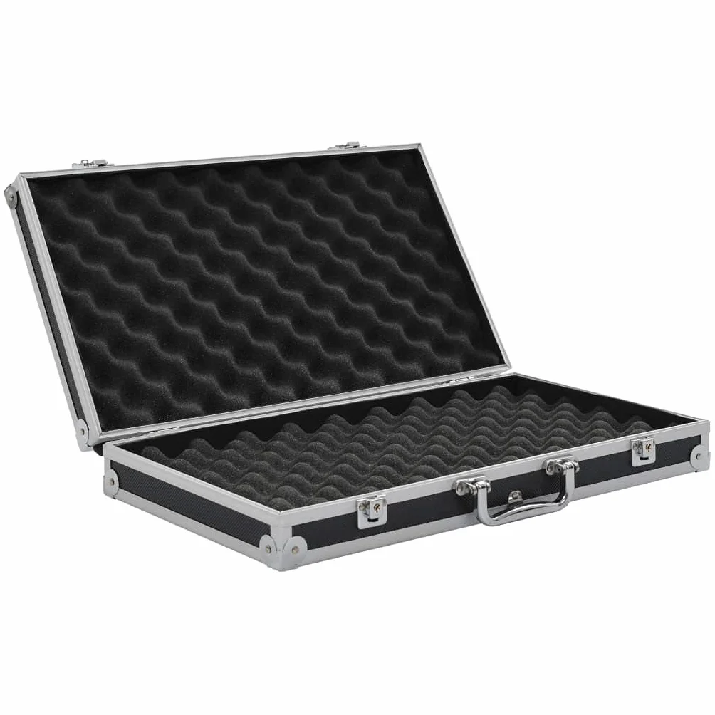 Mallette pour arme à feu Aluminium ABS Noir